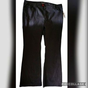 JENNIFER LOPEZ Womens Black Bootcut Jeans- Plus Size 20w BRAND NEW W/ TAGS!